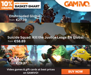 Video games and gift cards at the best prices on GAMIVO!