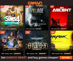 Video games and gift cards at the best prices on GAMIVO!