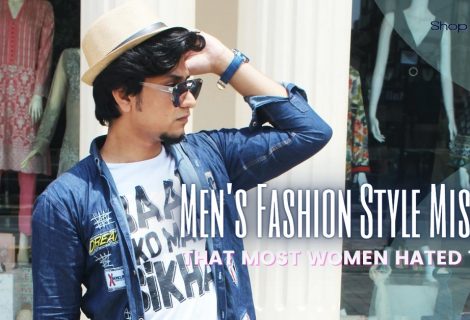 Men's Fashion Style Mistakes That Most Women Hated To See