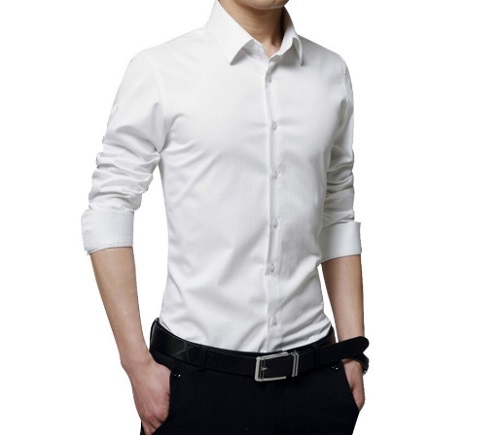 Plain White Button-Down Shirts: Suited Outfits for Working Men