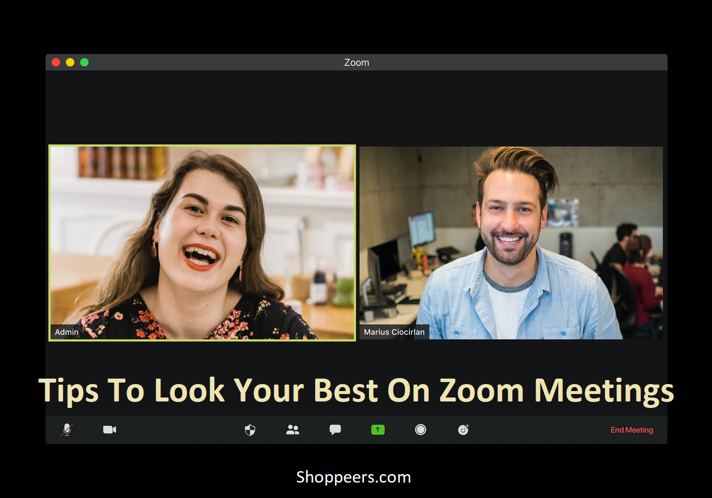 Tips To Look Your Best On Zoom Meetings - Shoppeers