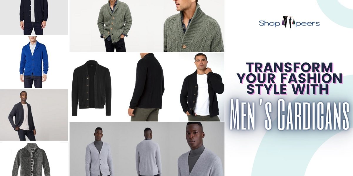 Transform Your Fashion Style With Men’s Cardigans