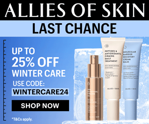 Get up to 25% off on ALLIES of SKIN best sellers