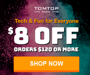 Tomtop offers high quality products at best prices