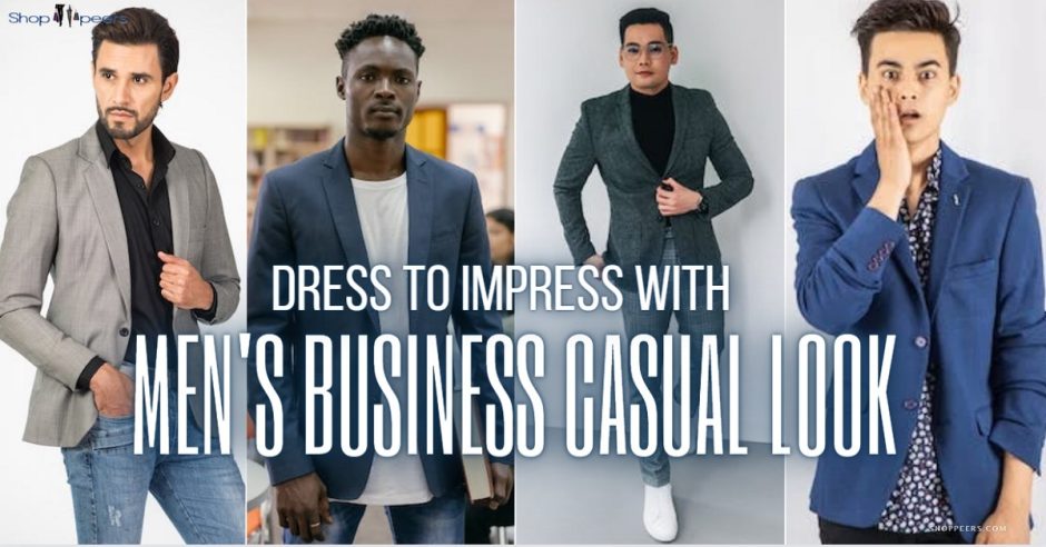 Dress to Impress With Men’s Business Casual look