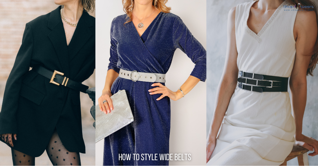 How to Style Wide Belts