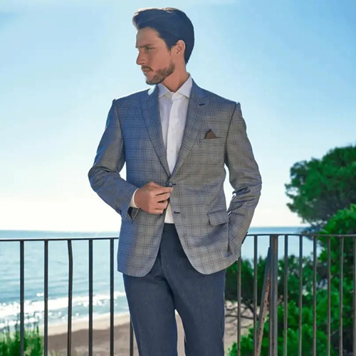 Men’s Casual Blazers-Sartoria Dei Duchi "Berardo" Suit