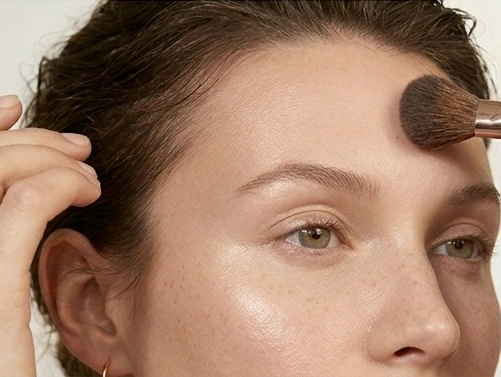 Add the “Digital Filter” Finish - 5-minute makeup look